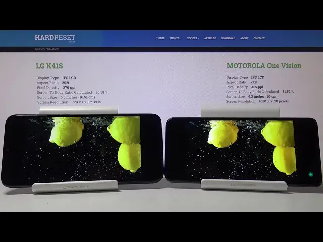 Video thumbnail for Display Comparison LG K41s vs MOTOROLA One Vision | Check Color Intensity / Contrast / Brightness