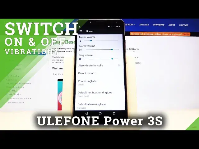 Video thumbnail for How to Find Vibration Settings in Ulefone Power 3S – Turn On / Off Vibrations