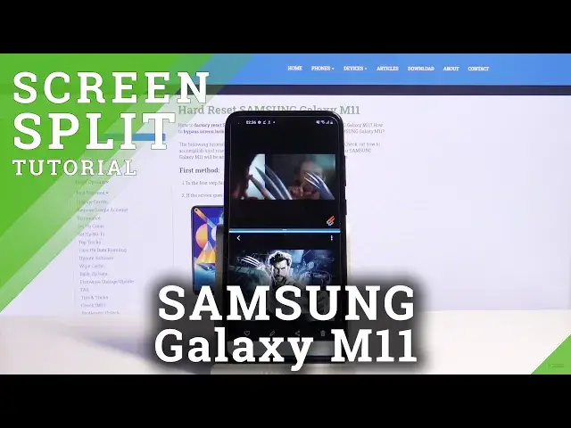 'Video thumbnail for How to Split Screen on SAMSUNG Galaxy M11 – Create Double Screen'