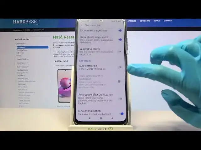 Video thumbnail for How to Set Autocorrection on XIAOMI REDMI NOTE 10S – On/Off Word Predict