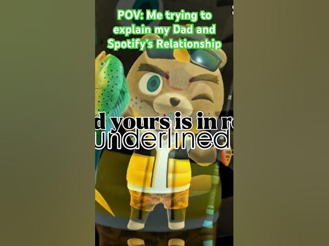 Video thumbnail for #POV: Me trying to explain my Dad and Spotify’s Relationship #fyp