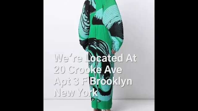'Video thumbnail for Miyake Pleated Printed Dress Summer New Loose Large Size Long-Sleeved Women's Skirt Is Thin And ...'