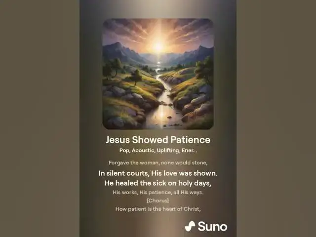 Video thumbnail for Jesus Showed Patience #christiansongs #jesus #patience
