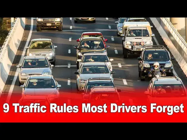 Video thumbnail for 9 Traffic Rules Most Drivers Forget