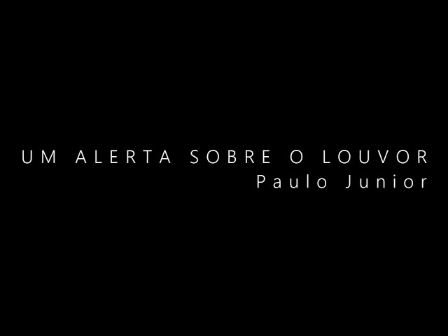 Video thumbnail for Um alerta sobre o louvor