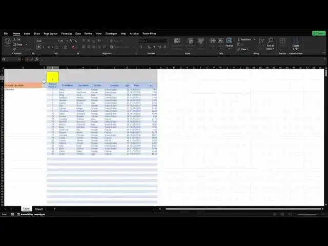Video thumbnail for Excel Tips - Combine First and Last Name using Textjoin Function -