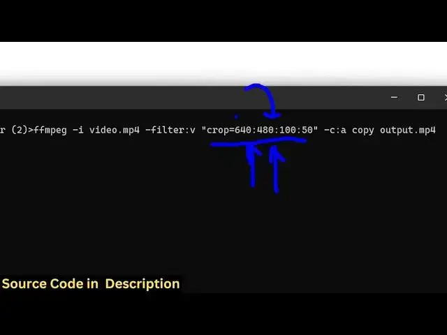 Video thumbnail for FFMPEG Command to Crop,Scale,Zoom & Pan Section of MP4 Video in Terminal