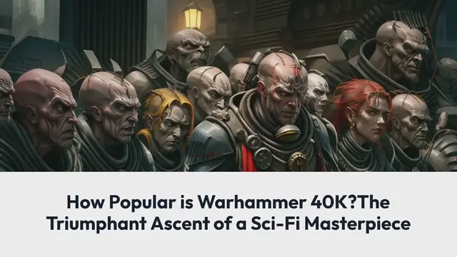 Video thumbnail for How Popular is Warhammer 40K? The Triumphant Ascent of a Sci-Fi Masterpiece