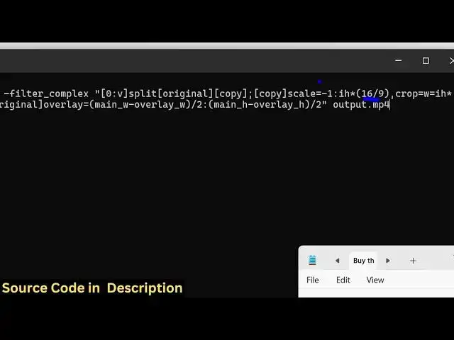 Video thumbnail for FFMPEG Command to Create Instagram Reels Vertical Sized Video With Blurred Background in Terminal