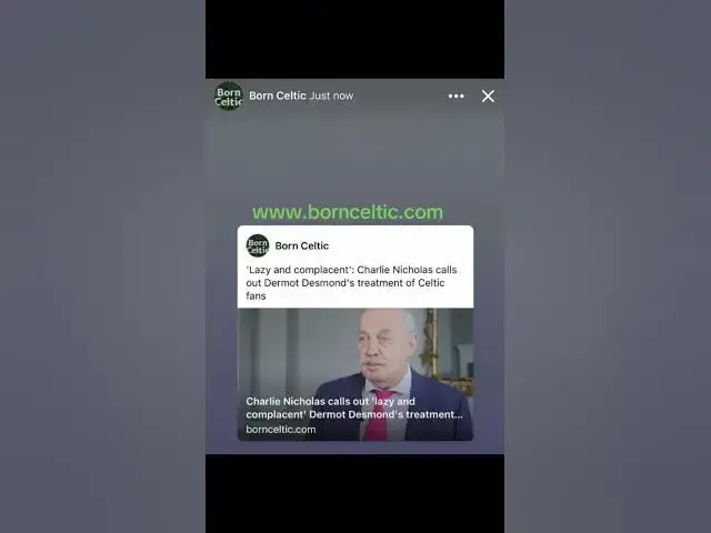 'Video thumbnail for Desmond filleted! https://www.bornceltic.com #celticfc'