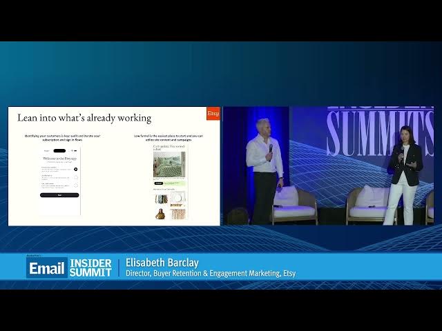 Video thumbnail for Email Insider Summit, Spring 2026: Elisabeth Barclay on Growing Subscriber Base via Owned Channels