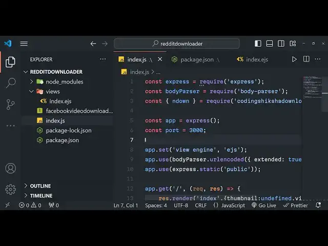 Video thumbnail for Node.js Express Facebook GraphQL API to Fetch Media & Video Downloader Links From URL in Browser