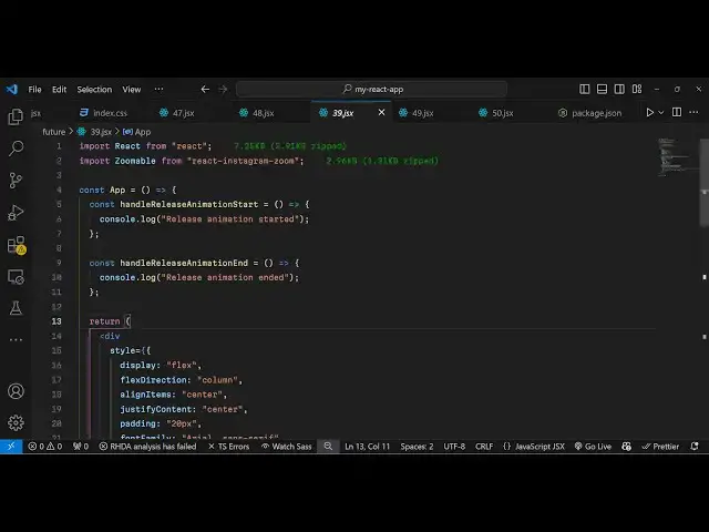 Video thumbnail for Build a React.js Mobile Instagram Image Zoom Editor Using react-instagram-zoom in JSX