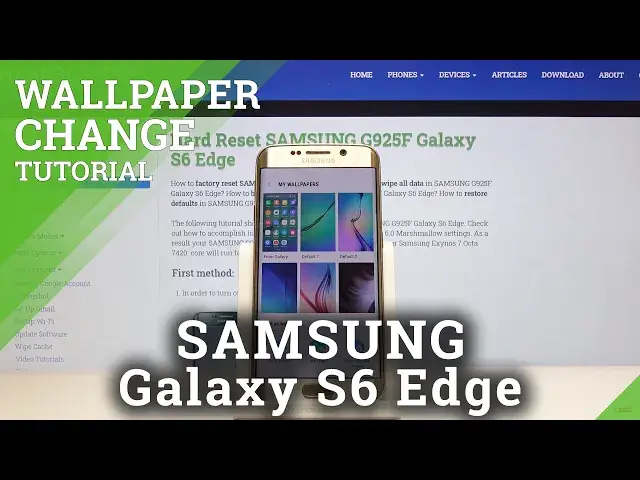 Video thumbnail for How to Set Picture or Photo on Samsung Galaxy S6 Edge wallpaper – Easy Wallpaper Set Up