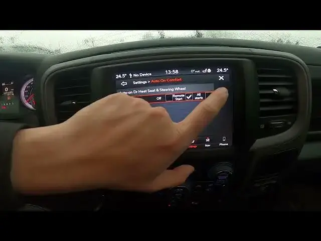 Video thumbnail for How to Manage Auto Heated Seat and Steering Wheel Function in Dodge RAM 1500 II ( 2019 - now )
