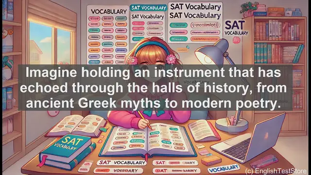 Video thumbnail for 5000 Must Know SAT Vocabulary - The Lyre: Ancient Instrument and Poetic Symbol
