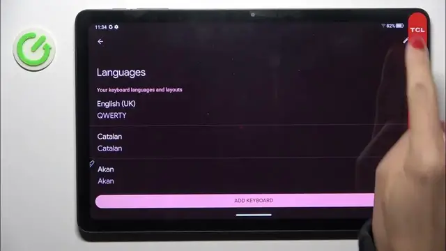 Video thumbnail for How To Change Keyboard Language In TCL Tab 10L Gen 2