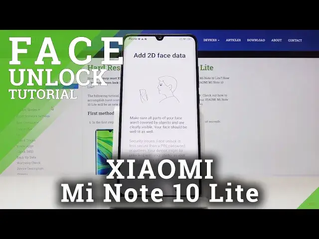 'Video thumbnail for How to Set Up Face Unlock in Xiaomi Mi Note 10 Lite - Set Up Screen Protection'