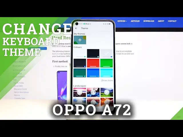 'Video thumbnail for How to Change Keyboard Theme in Oppo A72 - Personalize Android Display'
