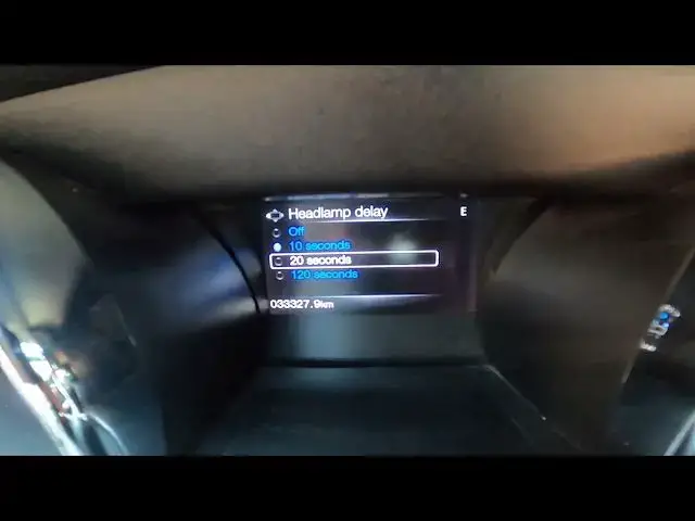 Video thumbnail for How to Set Headlamp Delay in Ford Mustang VI ( 2014 - now ) | Manage Headlamps Settings