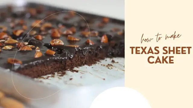 Video thumbnail for Texas Sheet Cake Recipe