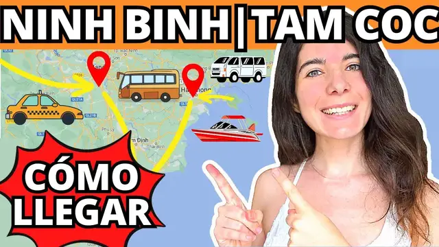 Video thumbnail for Viajar a VIETNAM ✅✅ Cómo llegar a ninh binh y Tam Coc en bus, taxi, tren y ferry