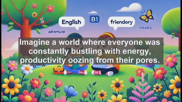 Video thumbnail for 2500 Must Know CEFR B1 Vocabulary - Lazy: More Than Just a Simple Word