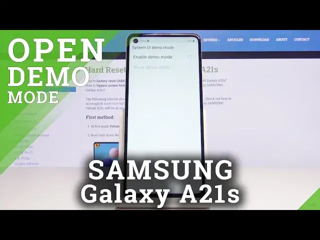 Video thumbnail for How to Enter Demo Mode in SAMSUNG Galaxy A21s – Find Demo Mode Option