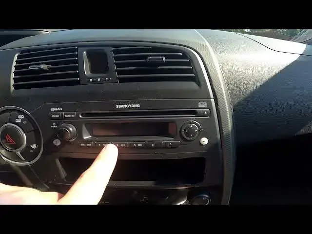 Video thumbnail for How to Manually Change Radio Station in SsangYong Kyron ( 2005 – 2014 ) - Adjust Radio Station