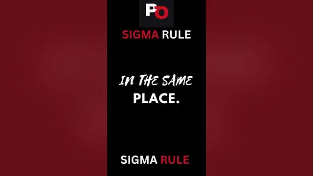 'Video thumbnail for Male Sigma Rule #1 #shorts'