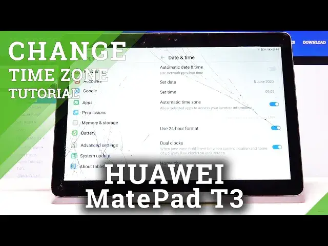 Video thumbnail for How to Change Date & Time in HUAWEI MediaPad T3 – Set Up Date & Time