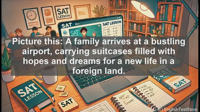 Video thumbnail for 5000 Must Know SAT Vocabulary - Immigrant: Definition, Usage, and Common Mistakes