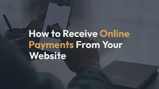 Video thumbnail for How To Receive Online Payments From Your Website