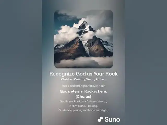 Video thumbnail for Recognize God as Your Rock - Psalm 18:2