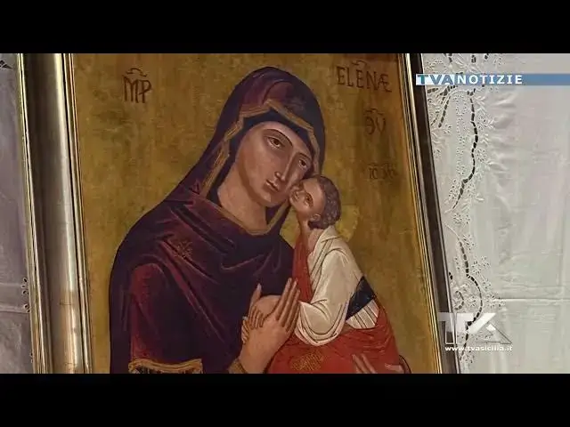 'Video thumbnail for Biancavilla. La comunità parrocchiale del Santissimo Salvatore ha accolto in via Turati l’icona di M'
