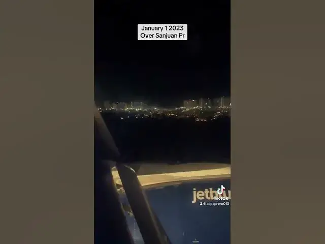 Video thumbnail for Primer avion del 2023 en PR