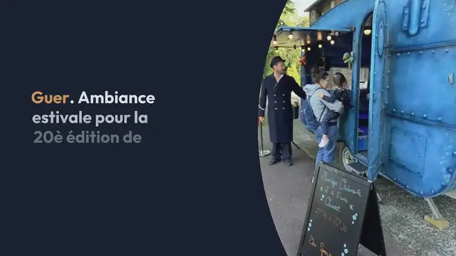 Video thumbnail for Guer. Ambiance estivale pour la 20è édition de Guer en fête