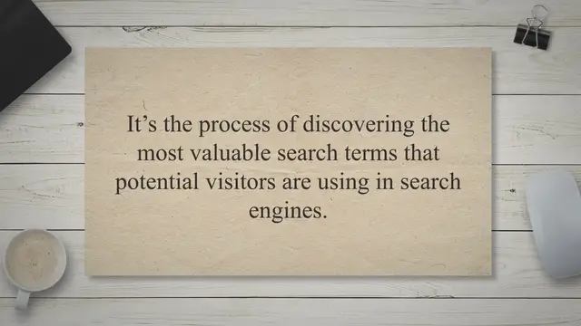 'Video thumbnail for The Ultimate Guide: How to Perform Keyword Research for a Niche Website Like a Pro'