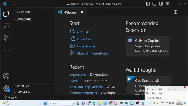 Video thumbnail for Node.js Express AWS S3 Storage Bucket SDK File CRUD Project Using AJAX & Multer in Browser