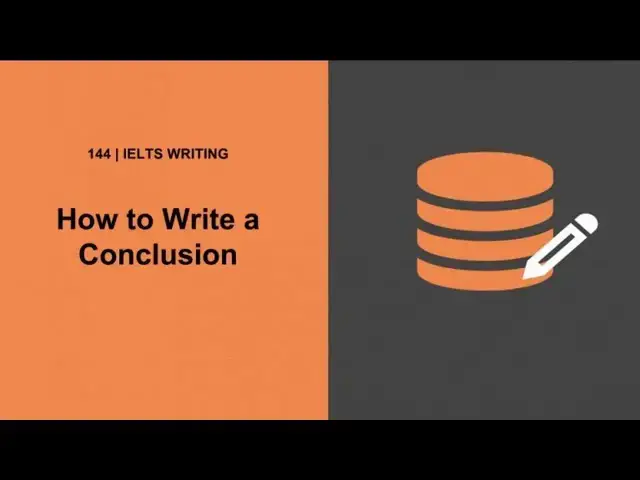 Video thumbnail for IELTS Writing _ How to write an IELTS Essay Conclusion