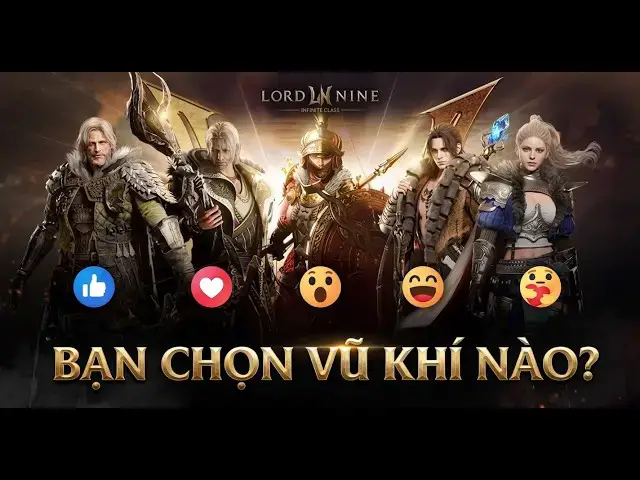 Video thumbnail for LORDNINE: Phân Tích Chi Tiết 9 Loại Vũ Khí & 3 Hệ Giáp - Nên Chọn Lối Chơi Nào?