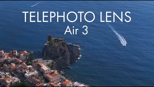 'Video thumbnail for DJI Air 3 Telephoto Lens for Optical Zoom'