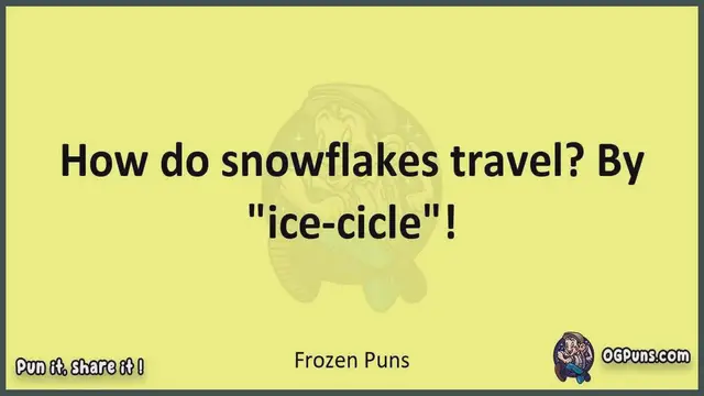 Video thumbnail for Frozen - Jokes, Puns, Wordplays, and Laughter