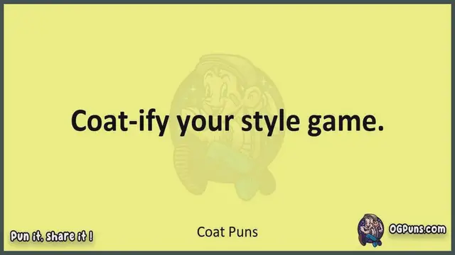 Video thumbnail for Coat - Jokes, Puns, Wordplays, and Laughter