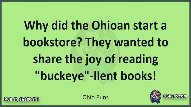 Video thumbnail for Ohio - Jokes, Puns, Wordplays, and Laughter