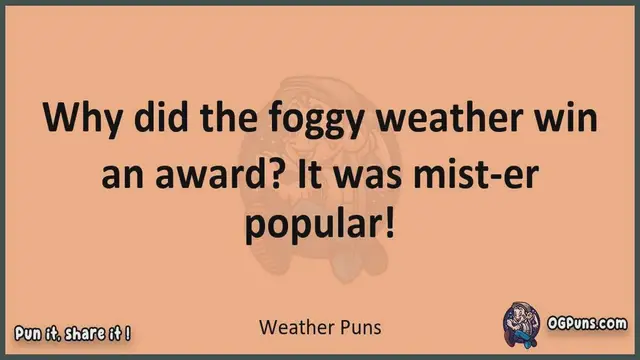 Video thumbnail for Weather - Jokes, Puns, Wordplays, and Laughter