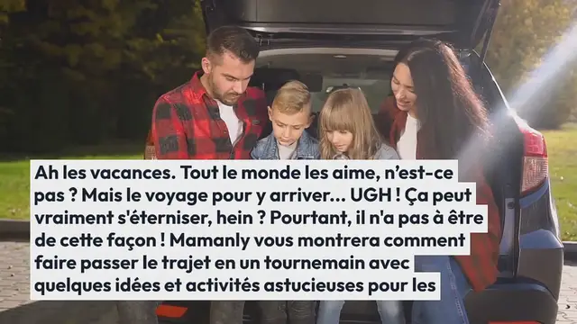 Video thumbnail for Comment occuper les enfants en voiture ?