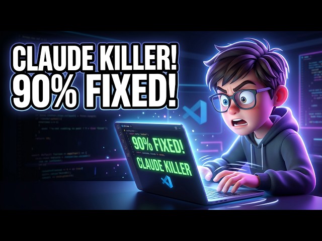 Video thumbnail for NEW Claude Code & OpenCode KILLER! This Just Fixed 90% of AI Coding! (Open Source)