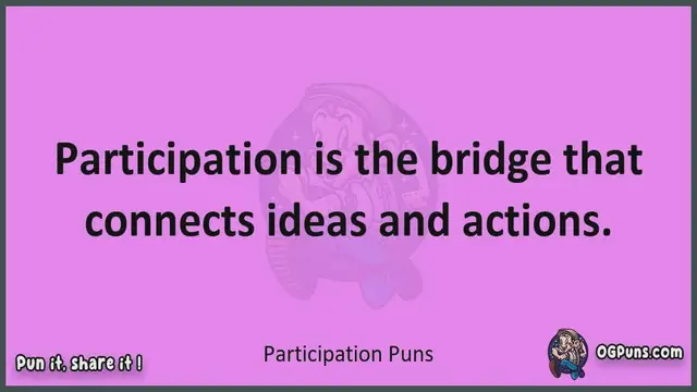 Video thumbnail for Participation - Jokes, Puns, Wordplays, and Laughter