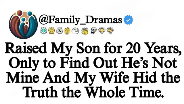 'Video thumbnail for Raised My Son for 20 Years, Only to Find Out He’s Not Mine—And My Wife Hid the Truth the Whole Time.   Family Tales by Anish'